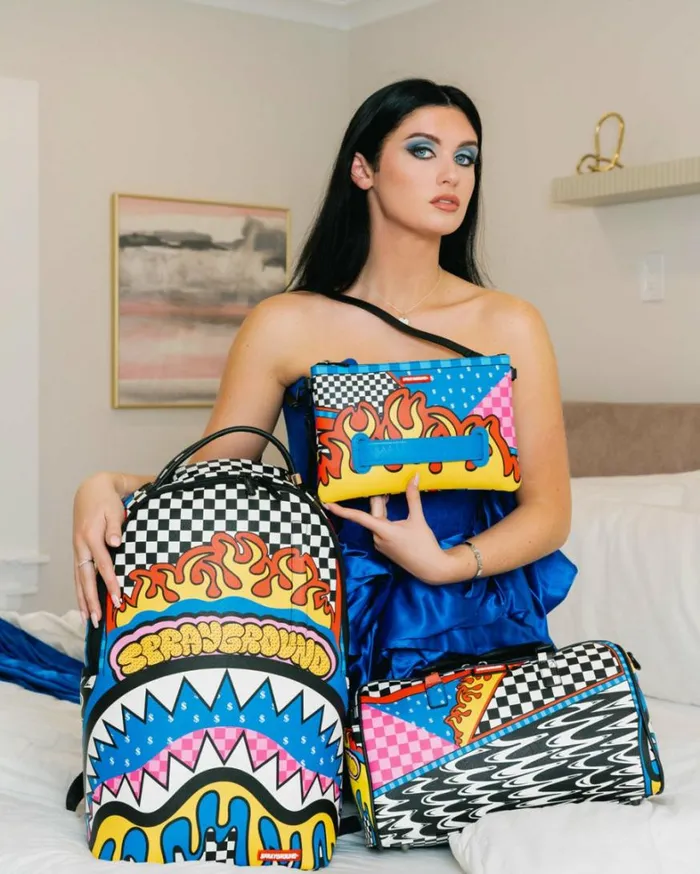 Bags SPRAYGROUND MOSH PIT CROSSOVER CLUTCH