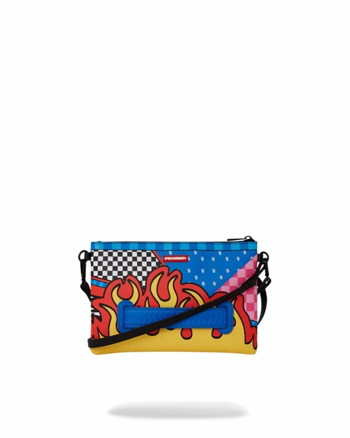 Bags SPRAYGROUND MOSH PIT CROSSOVER CLUTCH