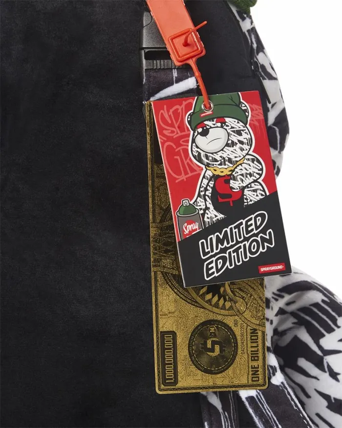 Bags SPRAYGROUND NIGHT NIGHT MONEYBEAR TEDDYBEAR BACKPACK