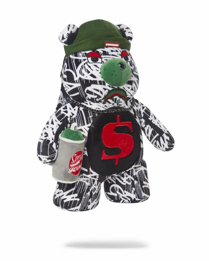 Bags SPRAYGROUND NIGHT NIGHT MONEYBEAR TEDDYBEAR BACKPACK