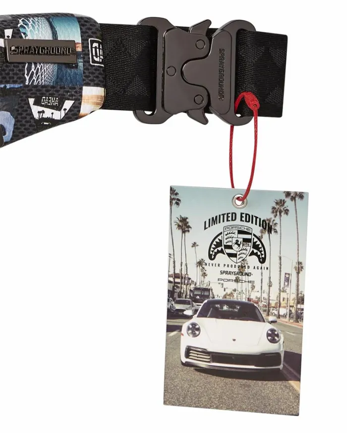 Bags SPRAYGROUND PORSCHE AHEAD COLLAB SAVVY CROSSBODY 8211 LIMITED EDITION