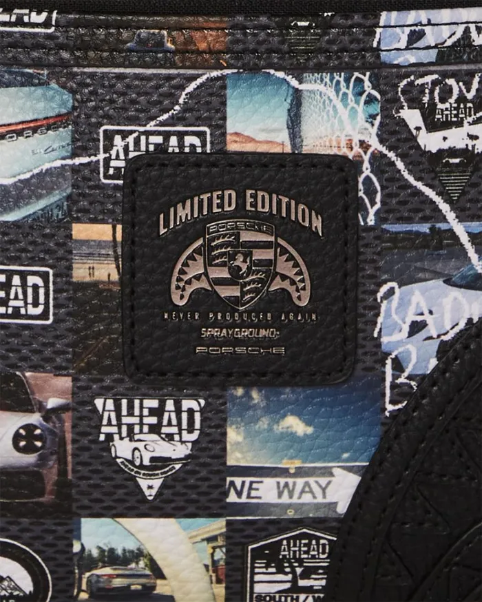 Bags SPRAYGROUND PORSCHE AHEAD COLLAB SAVVY CROSSBODY 8211 LIMITED EDITION