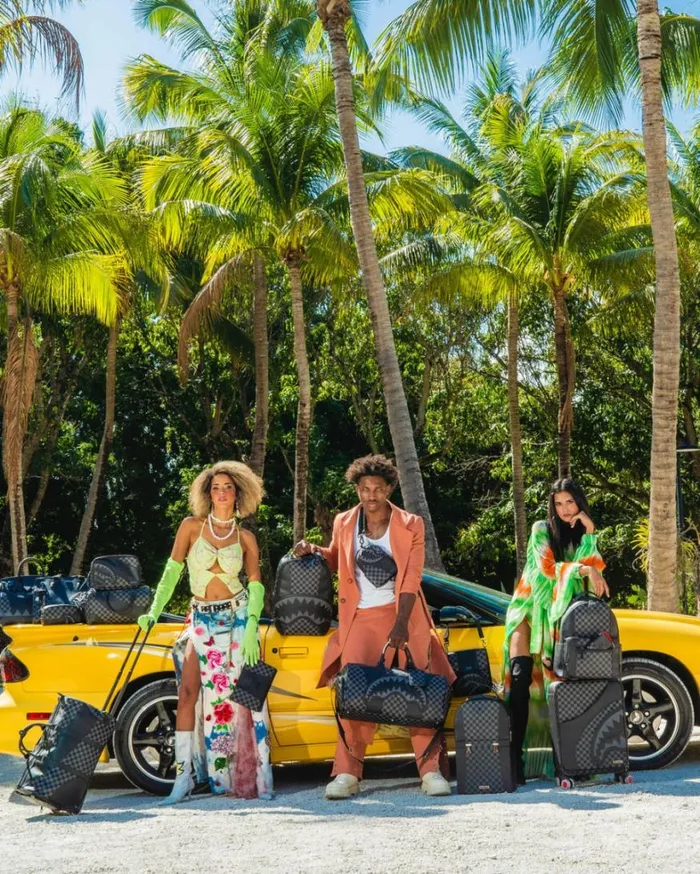 Bags SPRAYGROUND RACEWAY SHADOW PHANTOM MINI DUFFLE