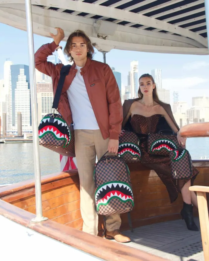 Bags SPRAYGROUND ROMEO AIR ITALIA SHARK SAVAGE BACKPACK