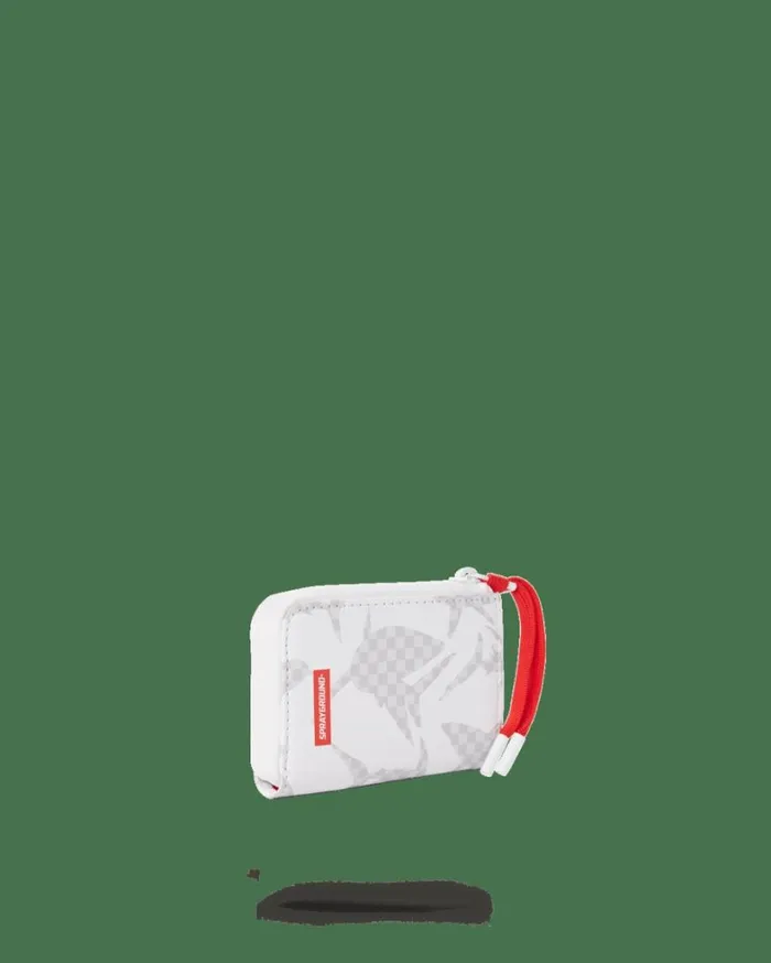 Bags SPRAYGROUND SHARK CHECK WHITE WALLET Bags SPRAYGROUND SHARK CHECK WHITE WALLET