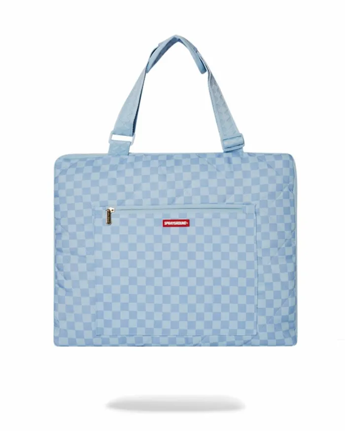 Bags SPRAYGROUND SHARK ISLAND PACKABLE BEACH MAT BLANKET WATER RESISTANT CONVERTIBLE TOTE