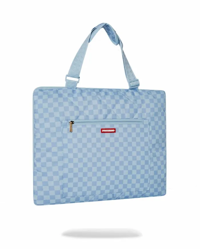 Bags SPRAYGROUND SHARK ISLAND PACKABLE BEACH MAT BLANKET WATER RESISTANT CONVERTIBLE TOTE