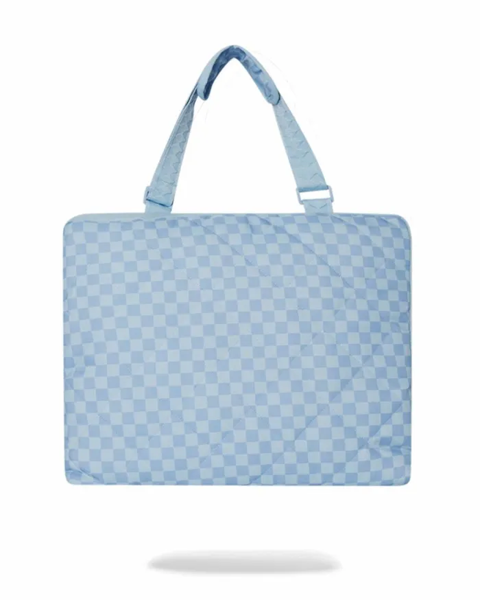 Bags SPRAYGROUND SHARK ISLAND PACKABLE BEACH MAT BLANKET WATER RESISTANT CONVERTIBLE TOTE