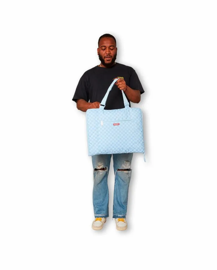 Bags SPRAYGROUND SHARK ISLAND PACKABLE BEACH MAT BLANKET WATER RESISTANT CONVERTIBLE TOTE
