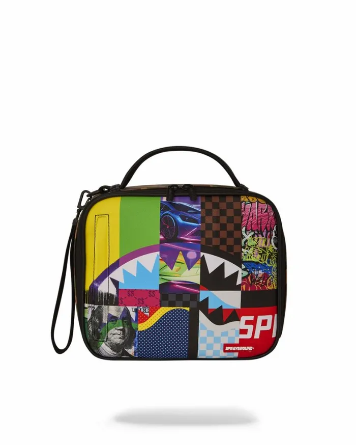Bags SPRAYGROUND SHARK MASTERPIECES SNACKPACK