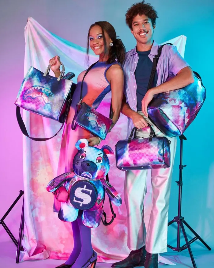 Bags SPRAYGROUND SHARKCLUB ELECTRONICA TORTUGA TOTE