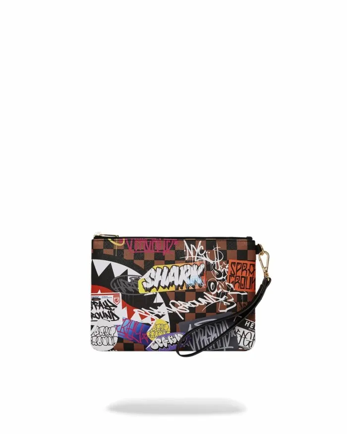 Bags SPRAYGROUND SHARKS IN PARIS THE RIZZ CROSSOVER CLUTCH