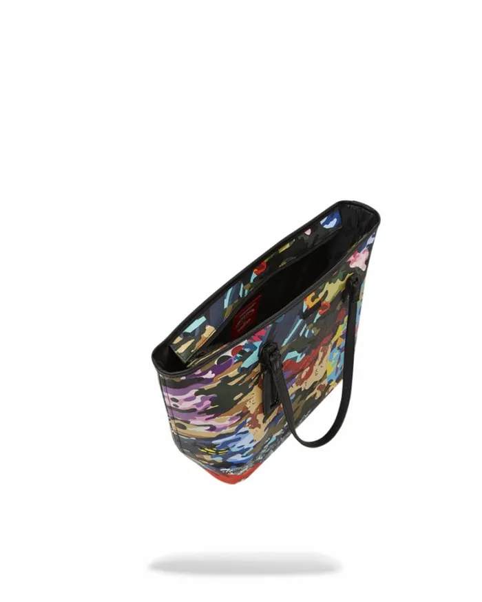 Bags SPRAYGROUND SLICED AND DICED CAMO TOTE