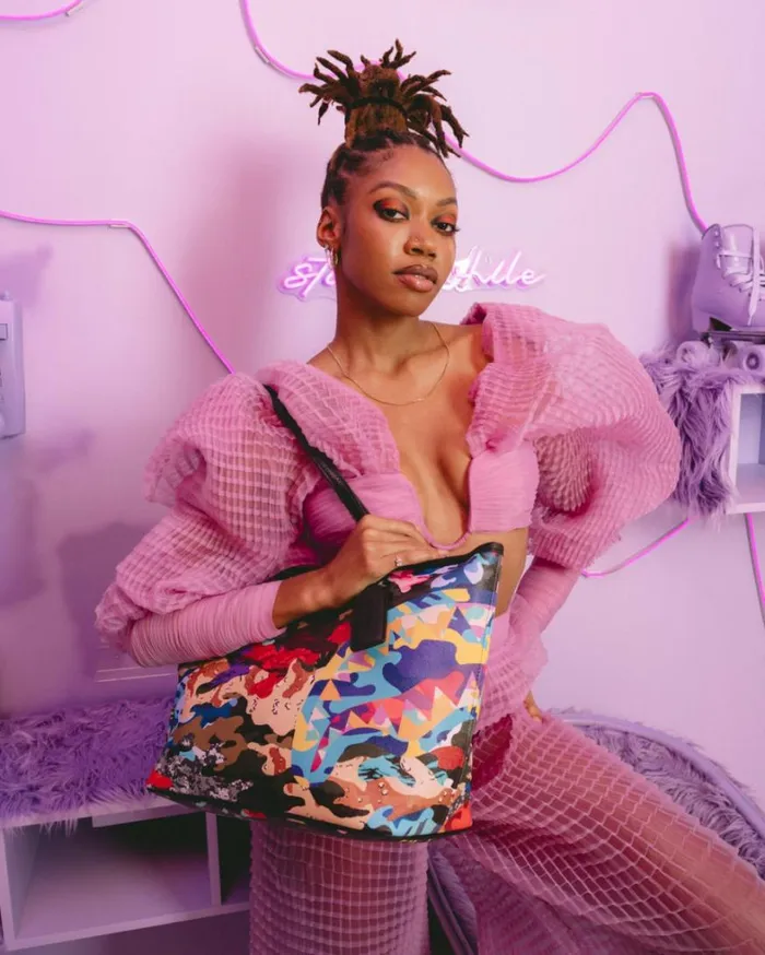 Bags SPRAYGROUND SLICED AND DICED CAMO TOTE