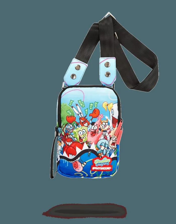 Bags SPRAYGROUND SPONGEBOB SHARK SLING