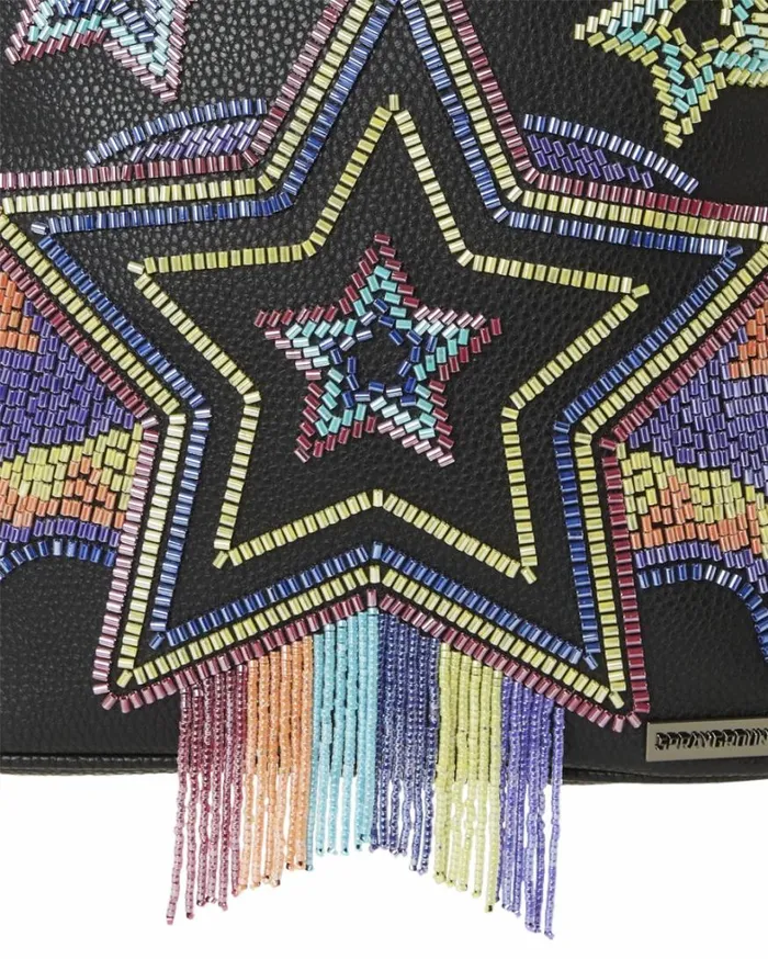 Bags SPRAYGROUND STAR RACER AI7 SANDFLOWER COLLAB BEADED SAVAGE BACKPACK