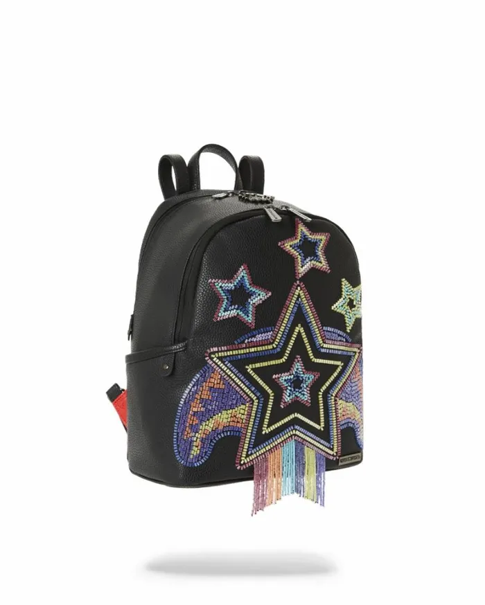 Bags SPRAYGROUND STAR RACER AI7 SANDFLOWER COLLAB BEADED SAVAGE BACKPACK