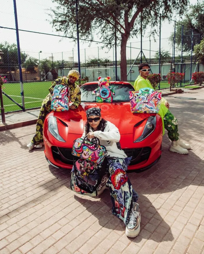 Bags SPRAYGROUND STEADY TRIPPIN MINI DUFFLE