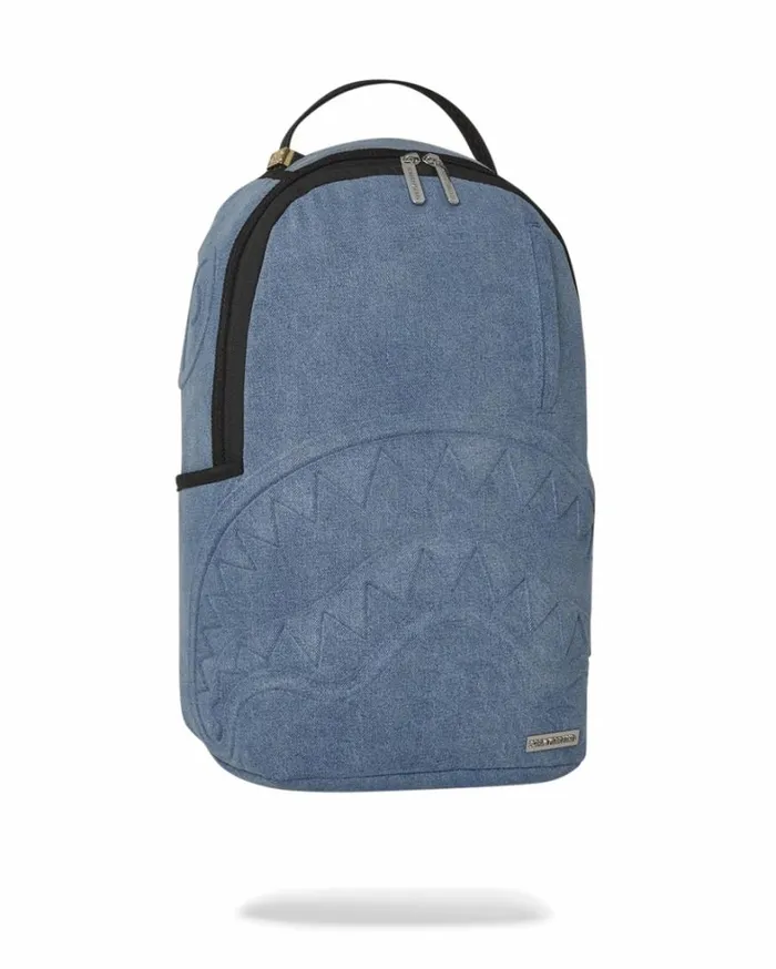 Bags SPRAYGROUND STONE WASH 3D SHARK BACKPACK