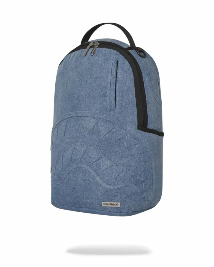 Bags SPRAYGROUND STONE WASH 3D SHARK BACKPACK