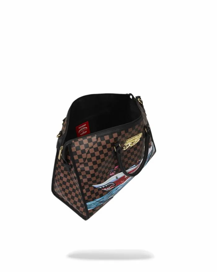 Bags SPRAYGROUND THE 305 SPEEDBOAT GETAWAY PYRAMID DUFFLE