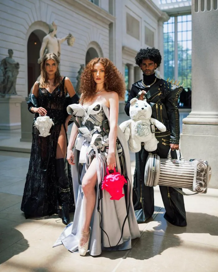 Bags SPRAYGROUND THE MET ALEXANDER THE GREAT MACEDONIAN TEDDYBEAR BACKPACK
