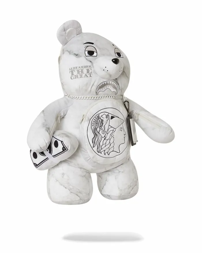 Bags SPRAYGROUND THE MET ALEXANDER THE GREAT MACEDONIAN TEDDYBEAR BACKPACK