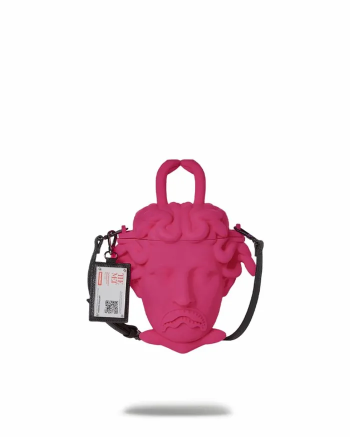 Bags SPRAYGROUND THE MET CANOVA MEDUSA HANDBAG PINK