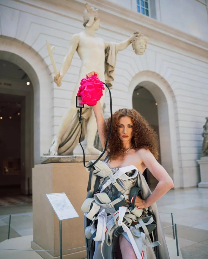 Bags SPRAYGROUND THE MET CANOVA MEDUSA HANDBAG PINK
