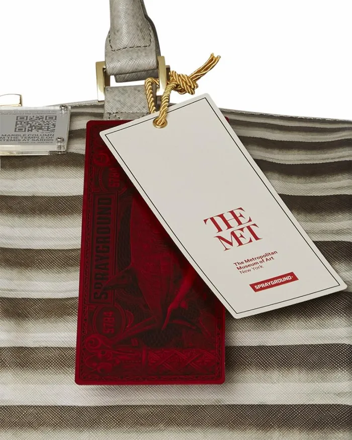 Bags SPRAYGROUND THE MET GREEK TEMPLE OF SARDIS COLUMN DUFFLE