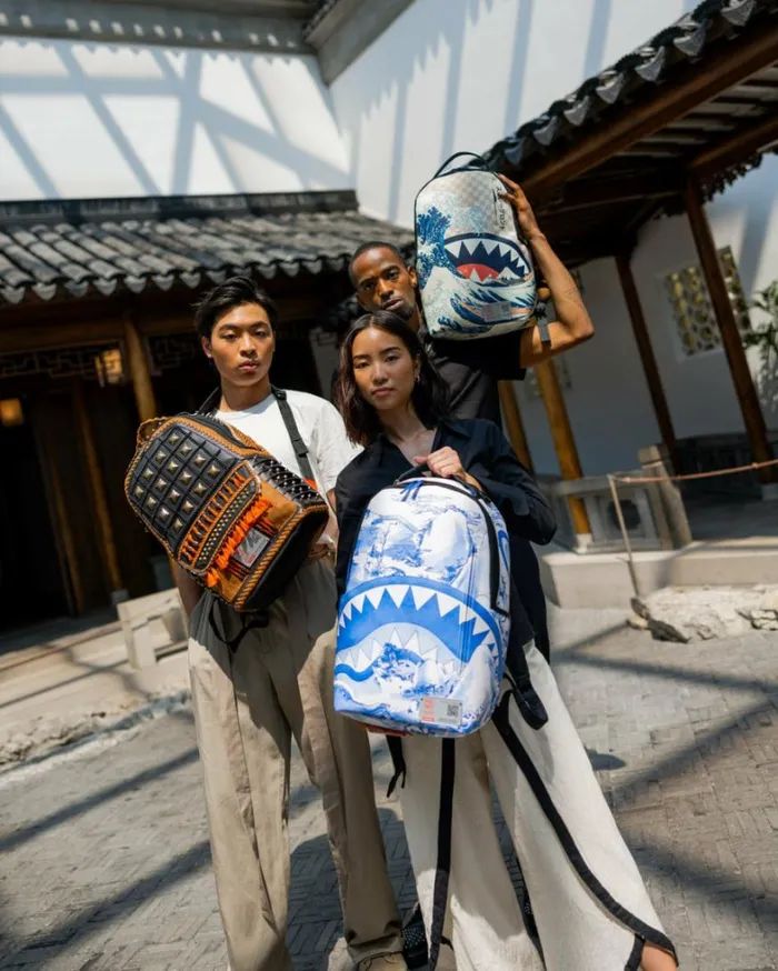 Bags SPRAYGROUND THE MET HOKUSAI GREAT WAVE BACKPACK
