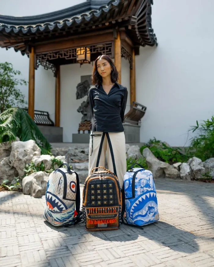 Bags SPRAYGROUND THE MET HOKUSAI GREAT WAVE BACKPACK