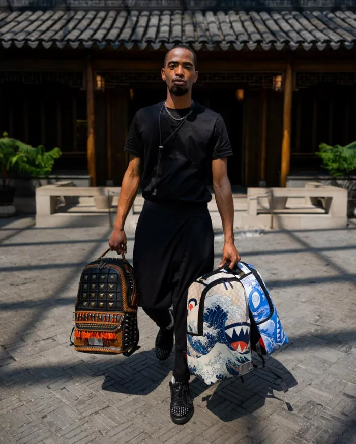 Bags SPRAYGROUND THE MET HOKUSAI GREAT WAVE BACKPACK