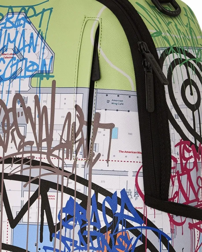 Bags SPRAYGROUND THE MET MAP ONE BACKPACK