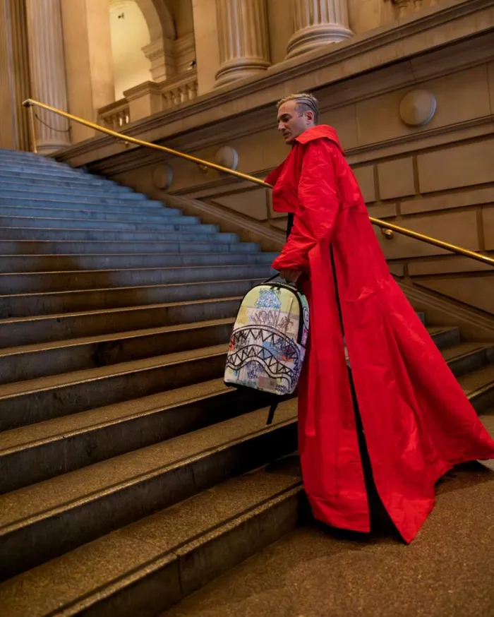 Bags SPRAYGROUND THE MET MAP ONE BACKPACK