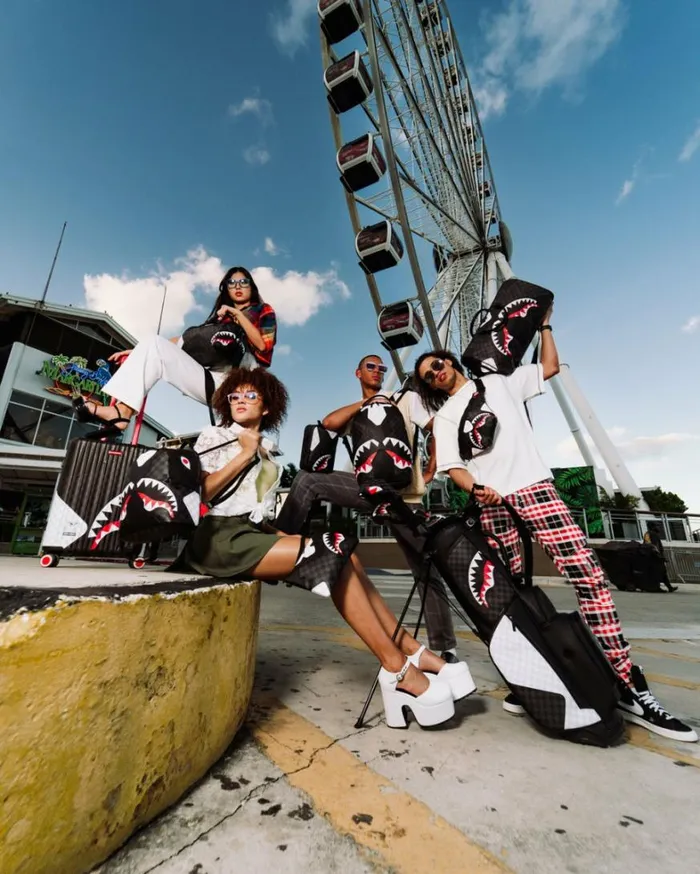 Bags SPRAYGROUND TRIPLE DECKER HEIR TO THE THRONE DUFFLE