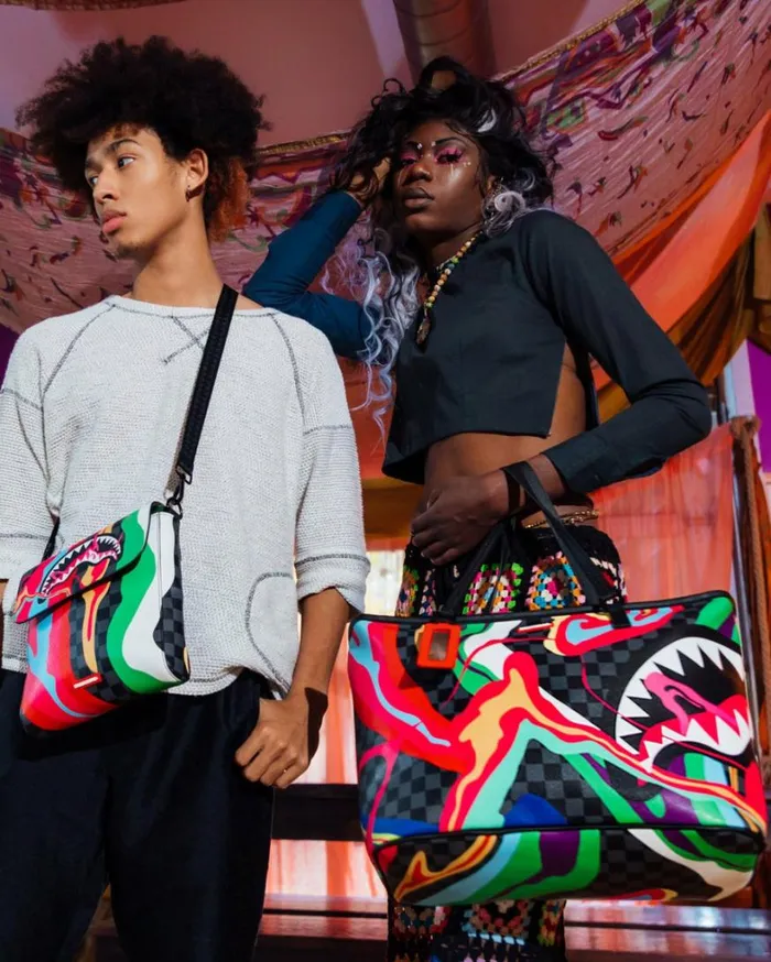 Bags SPRAYGROUND TRIPPY TAFFY LARGE SLING CROSSBODY