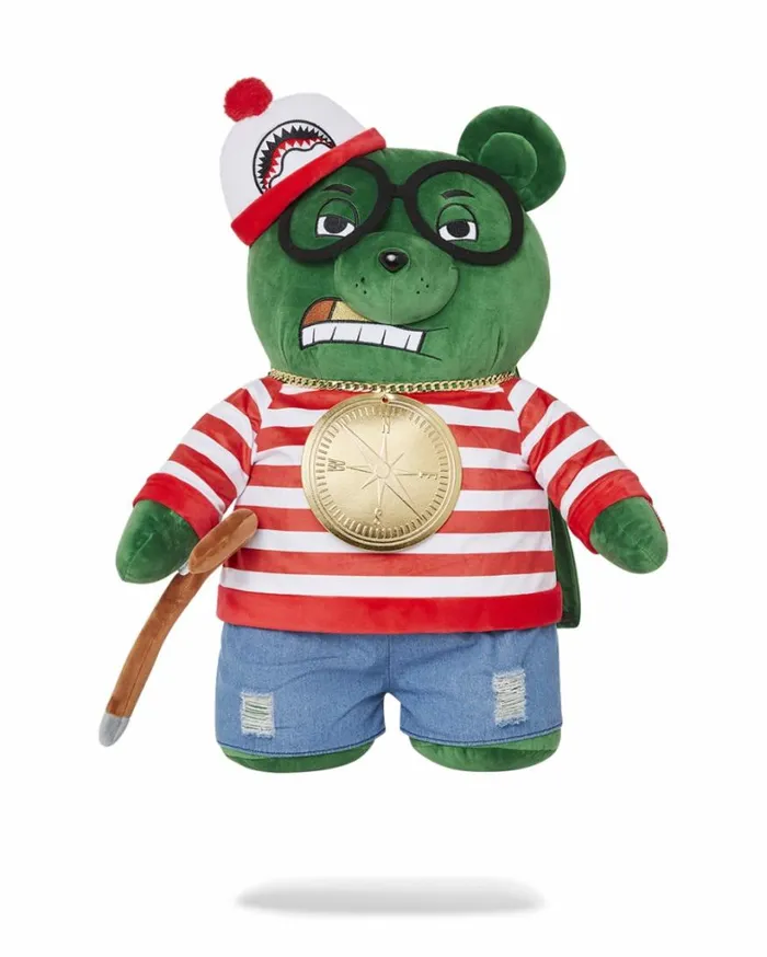 Bags SPRAYGROUND WHERES WALDO MONEYBEAR TEDDYBEAR BACKPACK