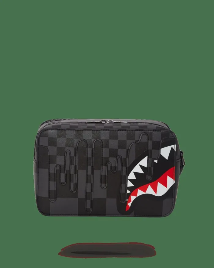 Bags SPRAYGROUND XTC GREY SHARKS IN PARIS TOILETRY BAG