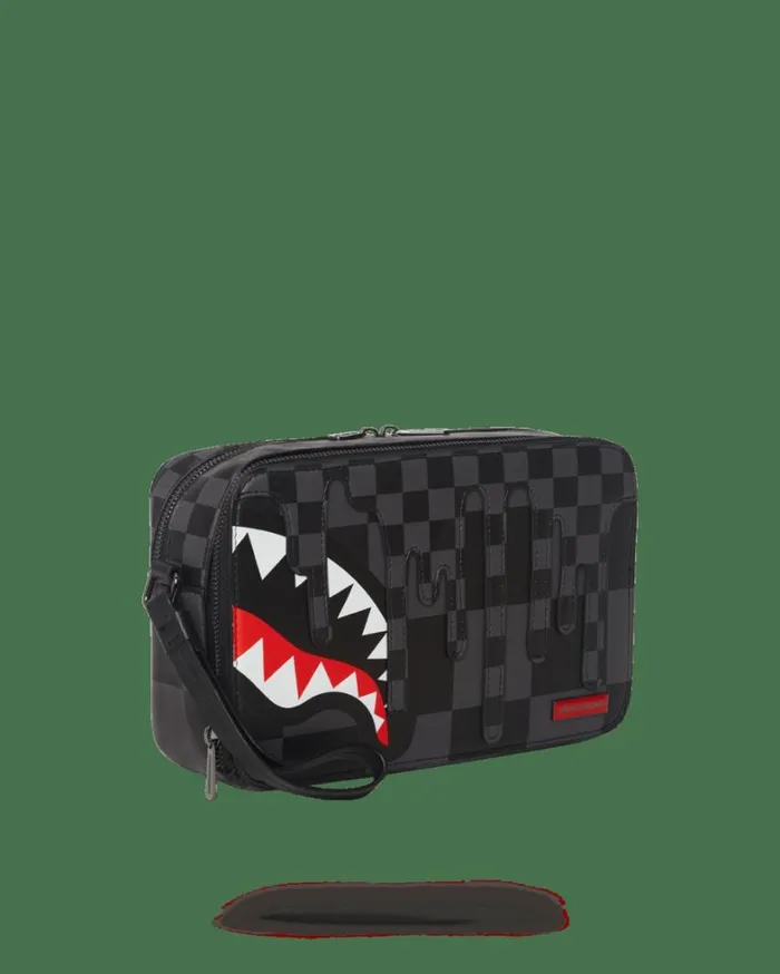 Bags SPRAYGROUND XTC GREY SHARKS IN PARIS TOILETRY BAG