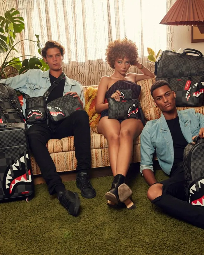 Bags SPRAYGROUND XTC GREY SHARKS IN PARIS WALLET Bags SPRAYGROUND XTC GREY SHARKS IN PARIS WALLET