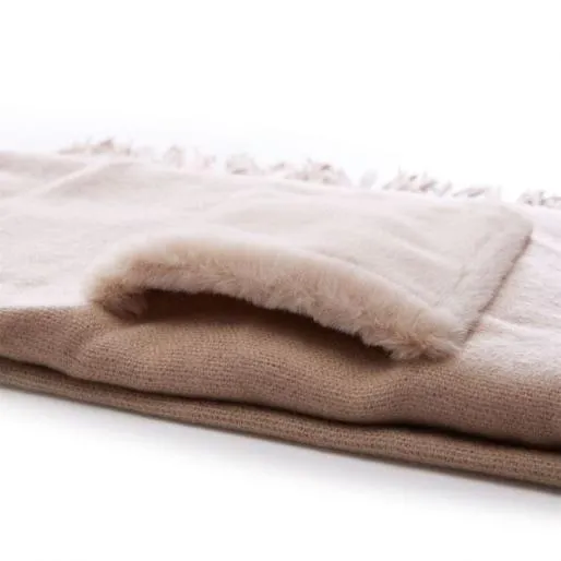 Baileyscarf Beige Fabric Women Moda In Pelle Scarves Baileyscarf Beige Fabric Women Moda In Pelle Scarves