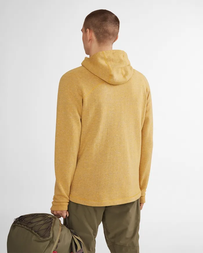Balder Hoodie Wool MidLayer Juniper Green Men Klttermusen Fleeces and Sweaters