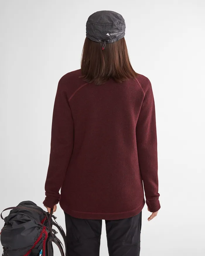 Balder Thermal MidLayer Grape Women Klttermusen Fleeces and Sweaters