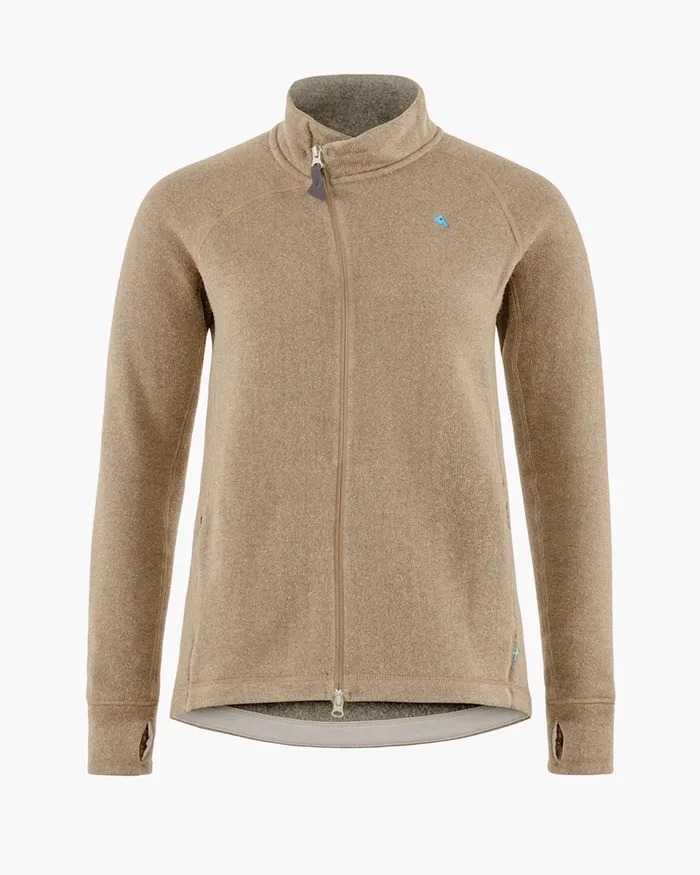 Balder Thermal MidLayer Warm Sand Women Klttermusen Fleeces and Sweaters