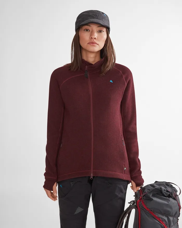 Balder Thermal MidLayer Warm Sand Women Klttermusen Fleeces and Sweaters