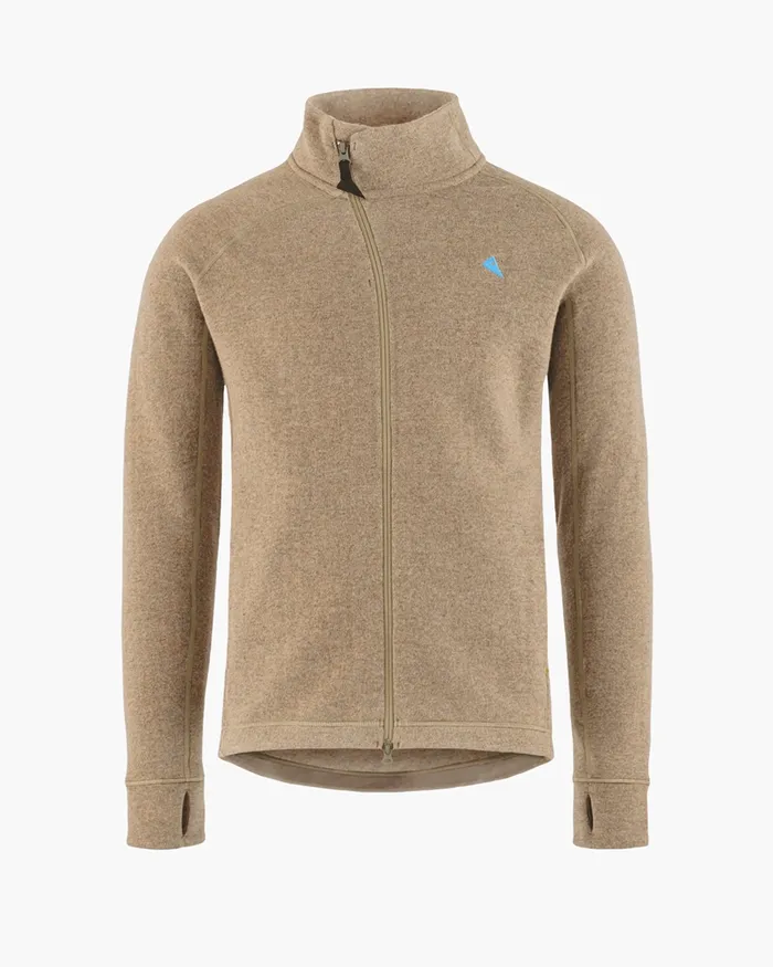 Balder Zip Thermal MidLayer Warm Sand Men Klttermusen Fleeces and Sweaters