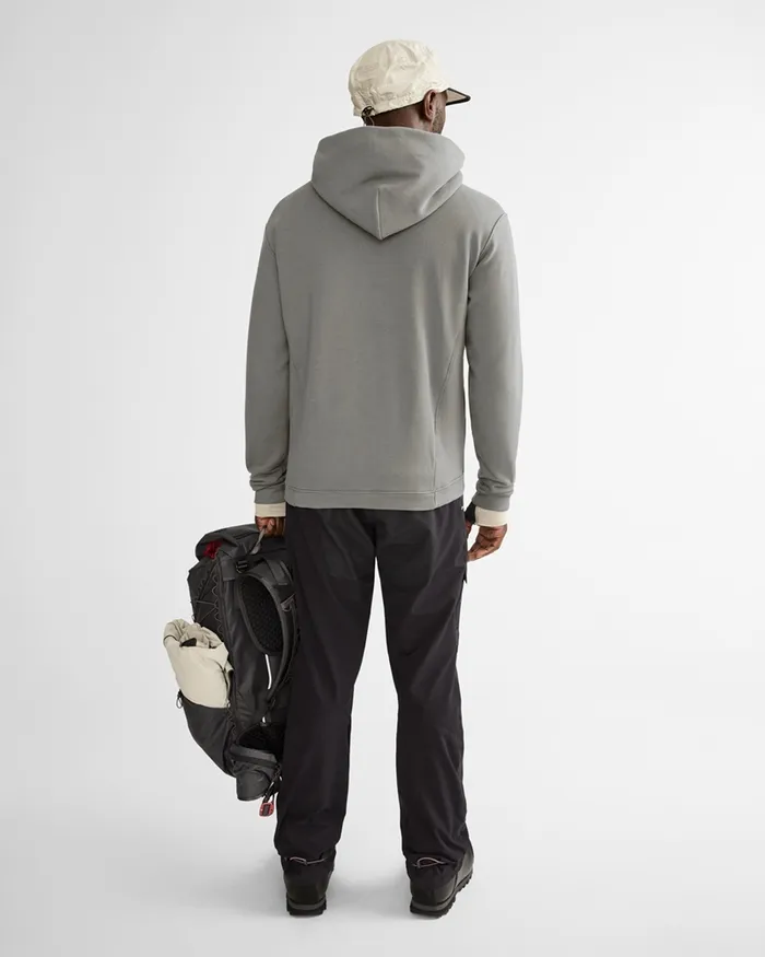 Bauge Zip Hood Klttermusen Off The Mountain Collection Flint Grey Men Klttermusen Fleeces and Sweaters