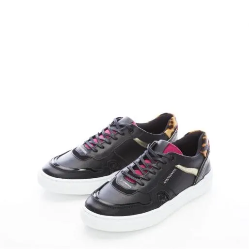 Belgrave Black Leather Women Moda In Pelle Casual Trainers Belgrave Black Leather Women Moda In Pelle Casual Trainers