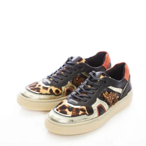 Belgrave Black Sequin Women Moda In Pelle Casual Trainers Belgrave Black Sequin Women Moda In Pelle Casual Trainers